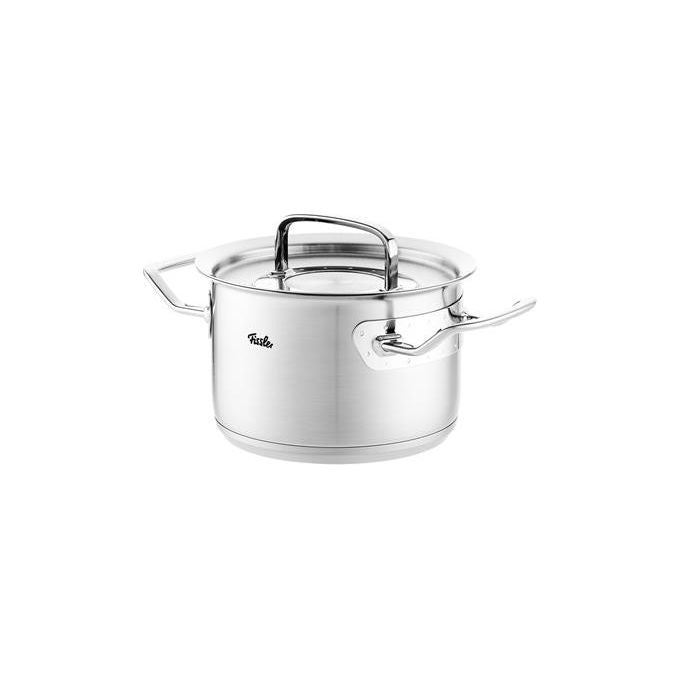 Fissler 084-128-16-000-0 Original-Profi Collection Pentola in Acciaio Inox 2.1 L Adatta a Tutti i Piani Cottura incluso Coperchio Metallico colore Argento