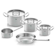 Fissler 084-378-05-000-0 Original Profi Collection Set di Pentole 5 pezzi Acciaio Inossidabile 18-10 con Fondo Cookstar e Scala di Misura Incisa colore Acciaio inox