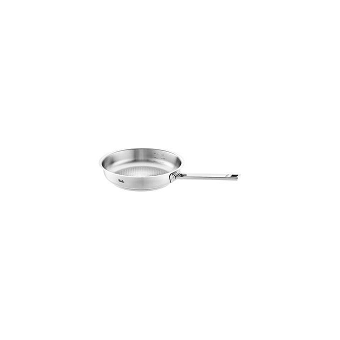 Fissler 084-378-28-100-0 Original-Profi Collection Padella Multiuso 28 cm Acciaio inox con Superficie Novogrill Capacita' 3 L Adatta a Tutti i Piani Cottura inclusa Induzione colore Acciaio inox