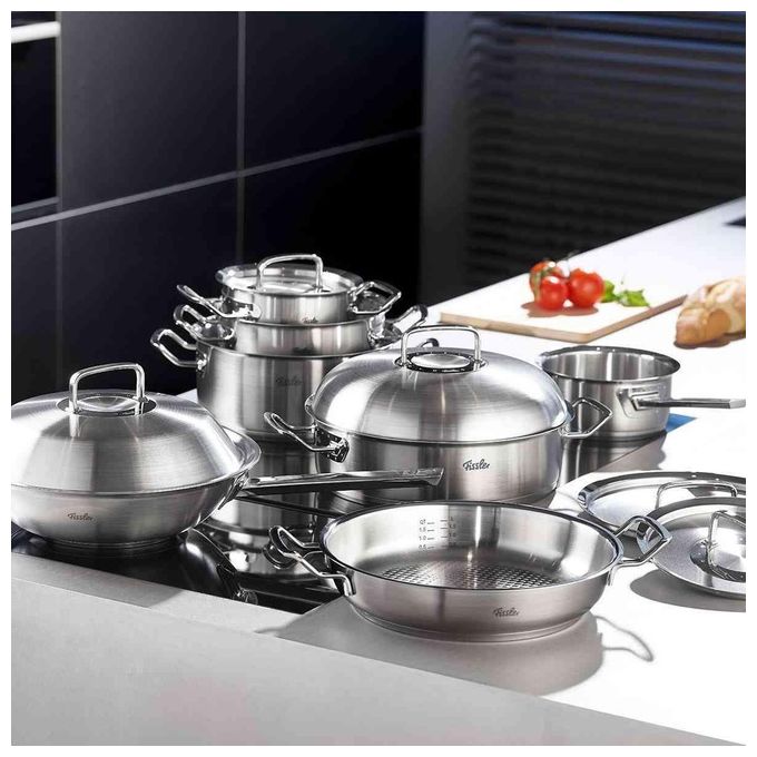 Fissler original Profi Collection Wok con coperchio 30 cm induzione