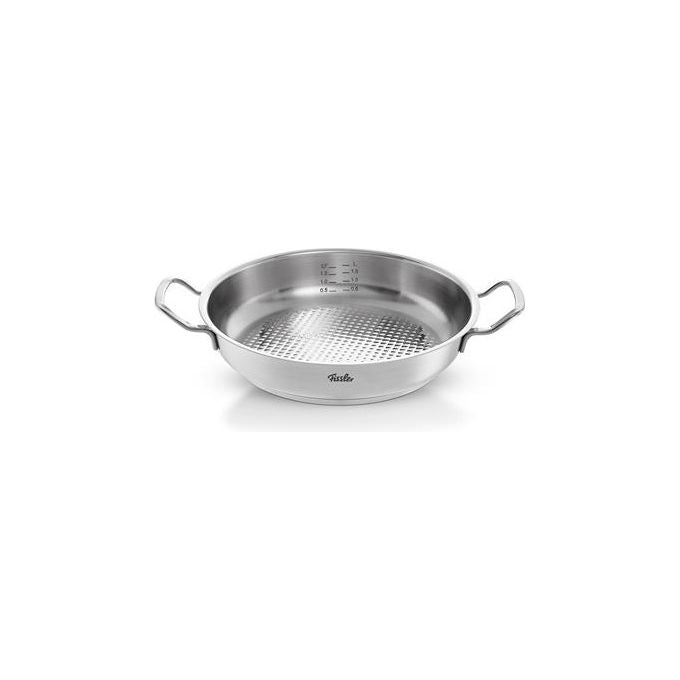 Fissler Original Profi Collection Padella in Acciaio Inox 28cm