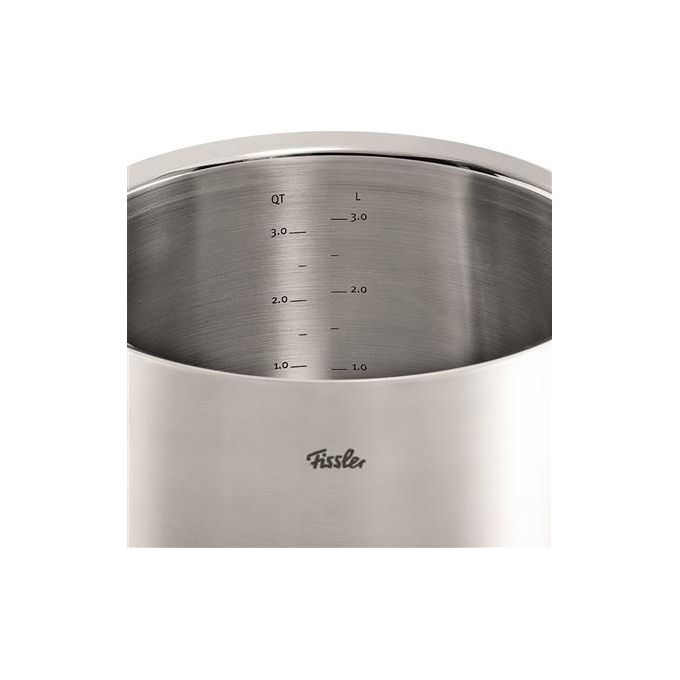 Fissler 084-128-16-000-0 Original-Profi Collection Pentola in Acciaio Inox 2.1 L Adatta a Tutti i Piani Cottura incluso Coperchio Metallico colore Argento