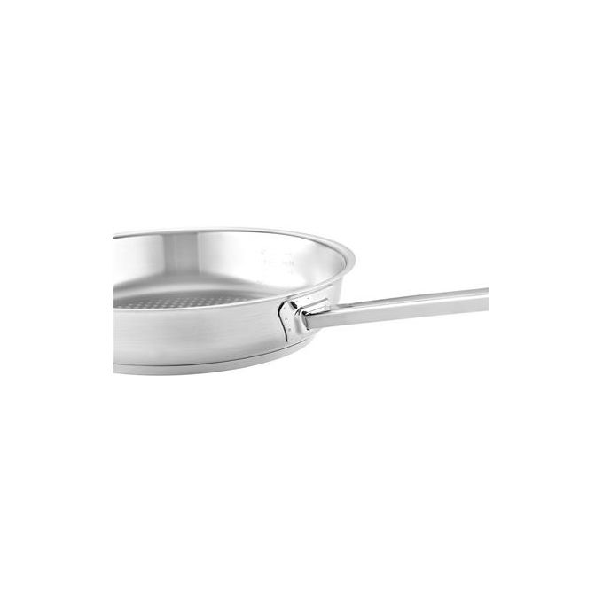 Fissler 084-378-28-100-0 Original-Profi Collection Padella Multiuso 28 cm Acciaio inox con Superficie Novogrill Capacita' 3 L Adatta a Tutti i Piani Cottura inclusa Induzione colore Acciaio inox