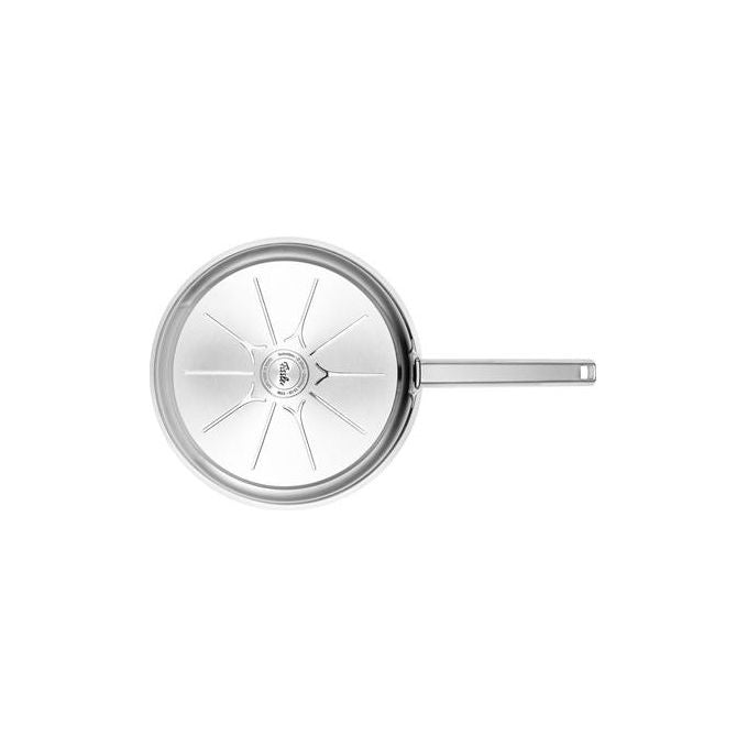Fissler 084-378-28-100-0 Original-Profi Collection Padella Multiuso 28 cm Acciaio inox con Superficie Novogrill Capacita' 3 L Adatta a Tutti i Piani Cottura inclusa Induzione colore Acciaio inox