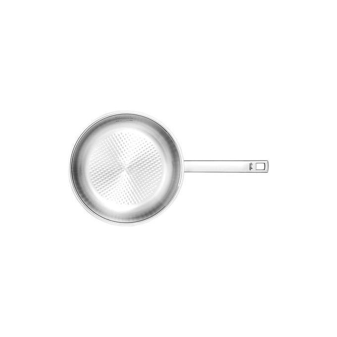 Fissler 084-378-28-100-0 Original-Profi Collection Padella Multiuso 28 cm Acciaio inox con Superficie Novogrill Capacita' 3 L Adatta a Tutti i Piani Cottura inclusa Induzione colore Acciaio inox