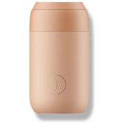 Chilly's C340S2PORG Serie 2 Tazza Termica 340 ml Isolamento Sottovuoto a Doppia Parete Caldo fino a 12 Ore Freddo fino a 24 Ore Chiusura Ermetica colore Pesca