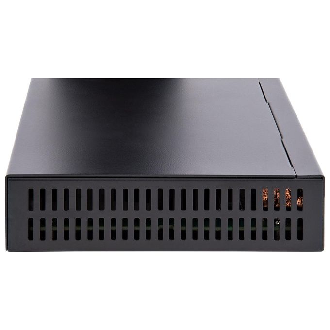 StarTech.com DS52000 Switch 2.5G Unmanaged 5 Porte 10-100-1000-2500 Mbps Montabile a Parete colore Nero