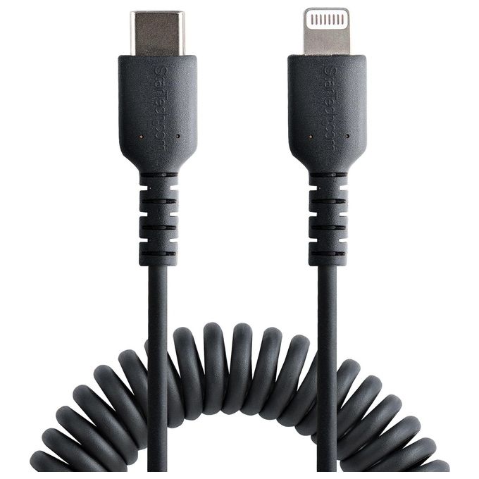 StarTech.com Cavo Usb-C a Lightning da 1mt Certificato Mfi Nero
