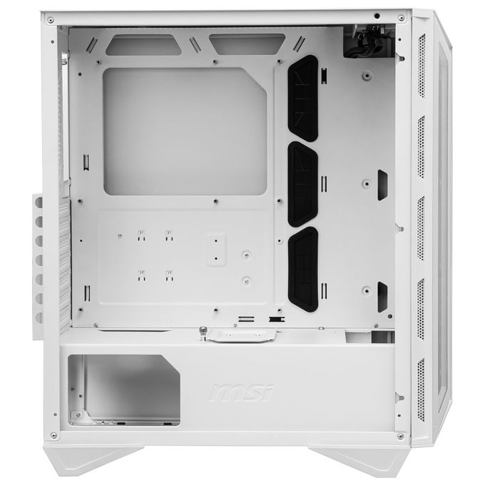 MSI MPG GUNGNIR 110R WHITE Case PC Midi Tower ATX 4 Ventole ARGB 120mm USB Type-C Vetro Temperato colore Bianco