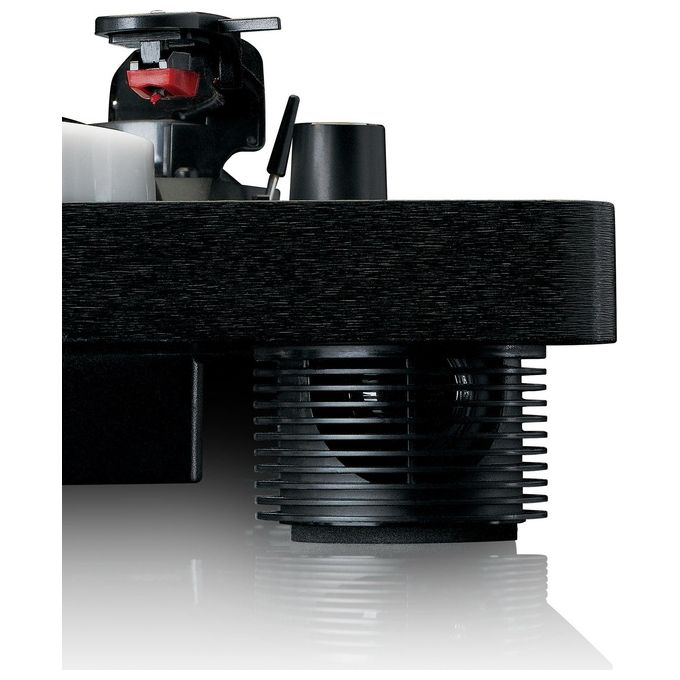 Lenco LS-50LEDBK Giradischi con Altoparlanti Integrati 2x3 W USB Luci LED 33 45 78 rpm colore Nero