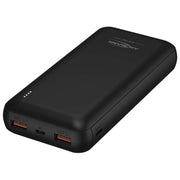 Ansmann 1700-0147 PB320PD Power bank 20000 mAh con Power Delivery 2 porte USB A 1 porta USB C colore Nero