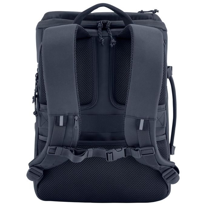 HP 6B8U4AA Zaino Travel 25 L per Laptop fino a 15'' con Comparto Imbottito Espandibile e Materiale Riciclato colore Grigio Siderurgico