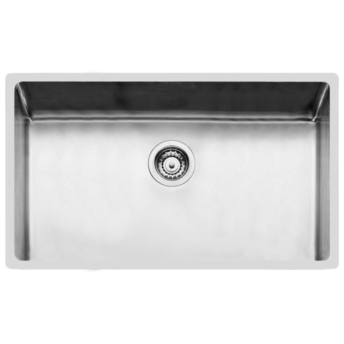 Foster 2157 050 KE Lavello Acciaio Inox Spazzolato da incasso Filotop 1 Vasca 75x44cm