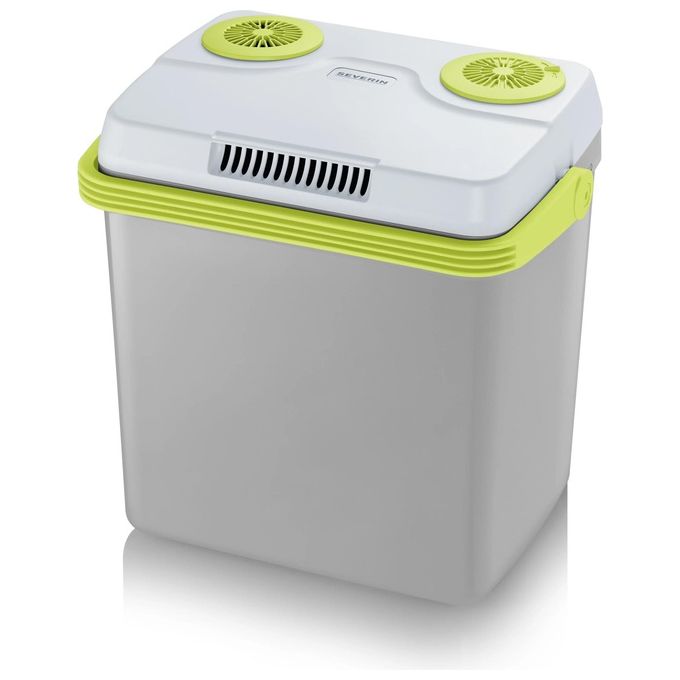 Severin TKB 2924 Borsa Frigo Termoelettrica 19 L Alimentazione 12 V e 230 V Potenza 58 W colore Verde Grigio
