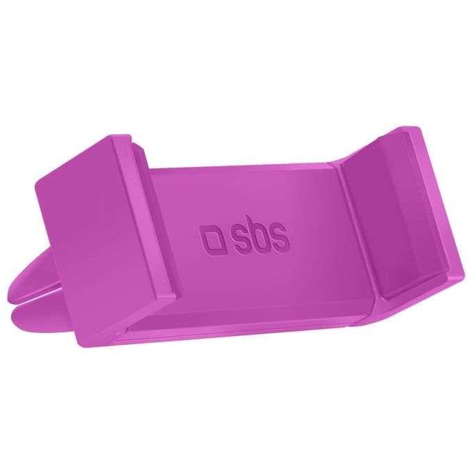 Sbs Supporto Auto per Smartphone Air Clip Universal Car Holder Orientabile e Antigraffio