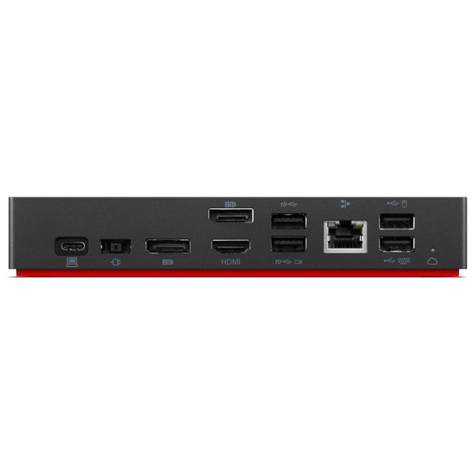 Lenovo ThinkPad Universal Usb-C Smart Dock Cablato Thunderbolt 4 Nero