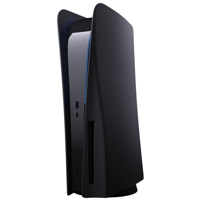4SIDE DWGT0001 Cover Laterale per PlayStation 5 Disk in Plastica colore Nero