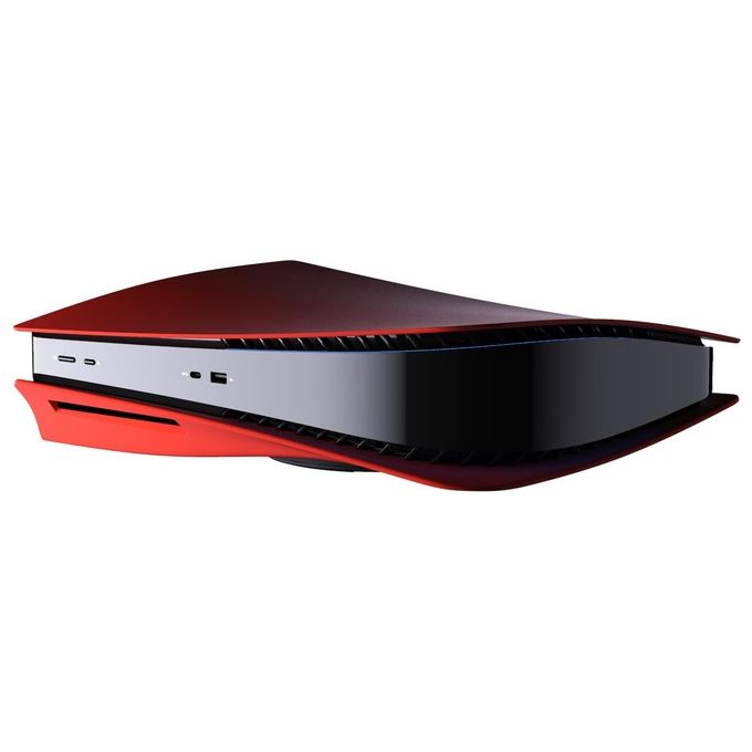 4SIDE 5 Sides Cover Laterale per PlayStation 5 Disk colore Rosso