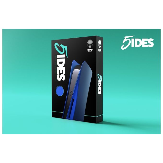 4Side Cover Laterale per PlayStation5 Disk Blu