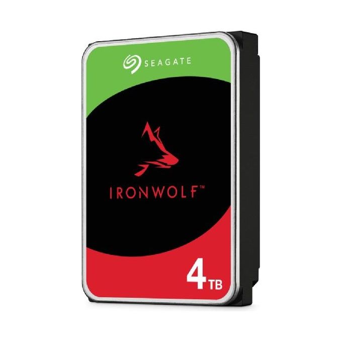 Seagate ST4000VN006 IronWolf Hard Disk Interno NAS 3.5'' 4TB SATA III 5400rpm Cache 256MB
