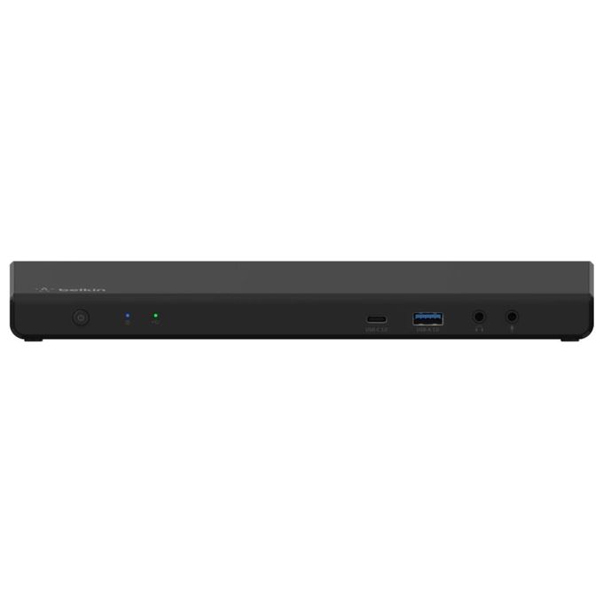 Belkin INC007VFBK Docking Station USB-C 4K con 3 HDMI 2 DisplayPort 5 USB-A 2 USB-C 85W Power Delivery 1000 Mbit-s Ethernet colore Nero