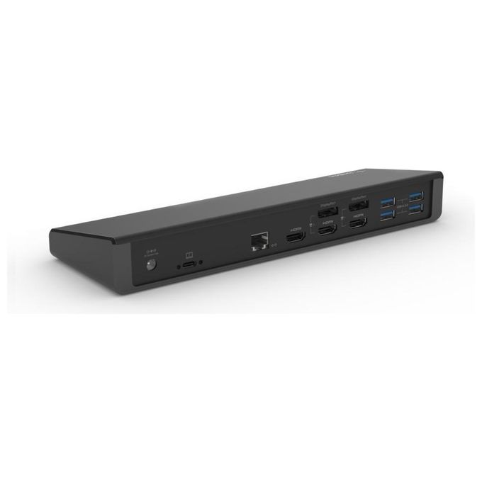 Belkin INC007VFBK Docking Station USB-C 4K con 3 HDMI 2 DisplayPort 5 USB-A 2 USB-C 85W Power Delivery 1000 Mbit-s Ethernet colore Nero
