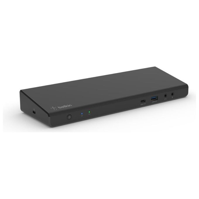 Belkin INC007VFBK Docking Station USB-C 4K con 3 HDMI 2 DisplayPort 5 USB-A 2 USB-C 85W Power Delivery 1000 Mbit-s Ethernet colore Nero