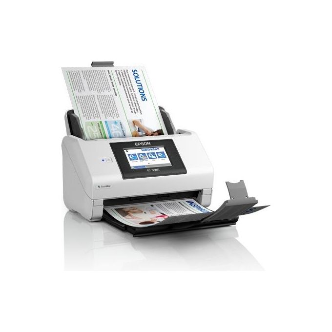 Epson B11B265401 WorkForce DS-790WN Scanner documentale a foglio con ADF fronte retro 100 fogli Wi-Fi Ethernet USB 3.0 touchscreen 10,9 cm colore Nero Bianco