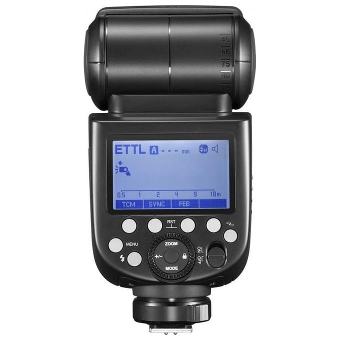 Godox D210451 TT685II Speedlite Flash per Fujifilm HSS 1-8000s Wireless X Sistema Zoom 20-200mm colore Nero