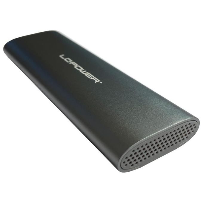 LC-Power LC-M2-C-MULTI-2 Contenitore di Unita' di Archiviazione Box Wsterno SSD Antracite M.2