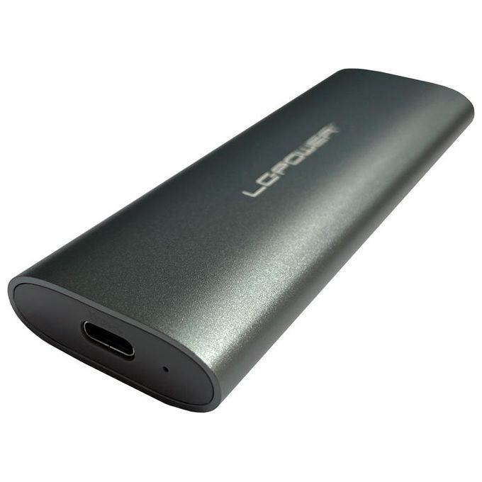 LC-Power LC-M2-C-MULTI-2 Contenitore di Unita' di Archiviazione Box Wsterno SSD Antracite M.2