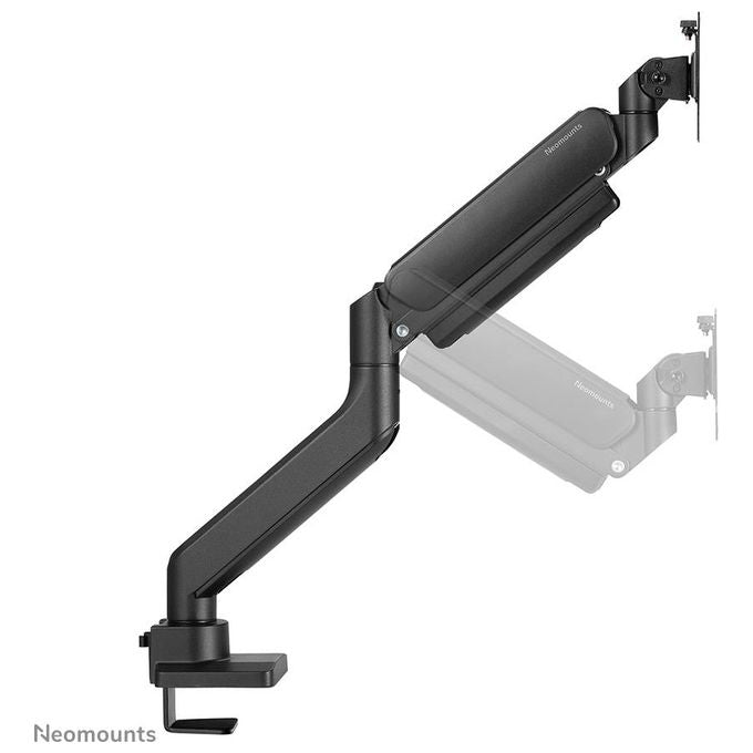 Neomounts 14793741000 NEXT Core Braccio porta-monitor full motion 17-42'' 15 Kg VESA 75x75 100x100 mm molla a gas rotazione 360° colore Nero