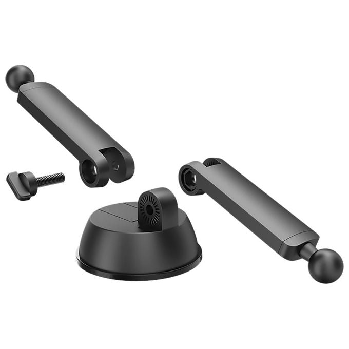 Celly MOUNTCHARGE15 Supporto Auto con Ricarica Wireless 15W Qi Rotazione 360° Smartphone fino a 6.9'' colore Nero