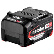 Metabo 625027000 Li-Power Batteria per Elettroutensili 18V 4.0 Ah 72 Wh Ioni di Litio colore Nero