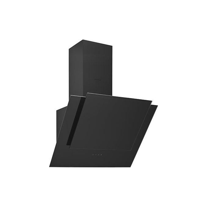 Silverline 3424 B.9 Cappa a Parete Filtrante Classe energetica C 3 velocita' Portata 577 m³-h 90cm Inox e Vetro Temperato Nero