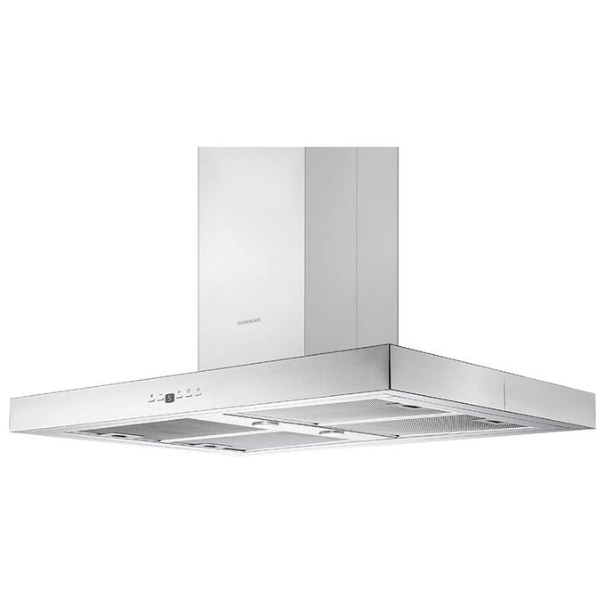 Silverline 4110.9.733.02 Drop Control Cappa a isola 90 cm 636 m³-h Classe C 68 dB Touch colore Inox