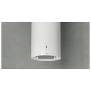 Silverline 4170.4.733.02 Cappa Verniciata ad Isola Aspirante Controllo touch Classe energetica A 5 Velocita' Portata 662m3-h 40cm Bianco