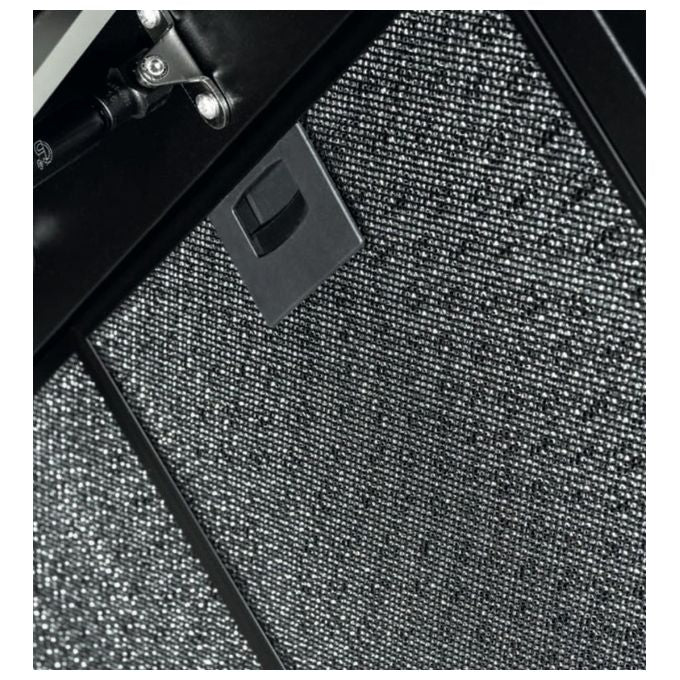 Silverline 3457 SOHO Cappa aspirante a parete 90 cm 627 m³-h Classe A 61 dB Touch colore Nero