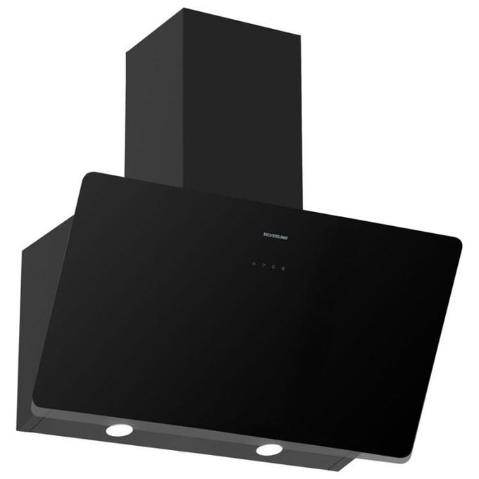 Silverline 3457 SOHO Cappa aspirante a parete 90 cm 627 m³-h Classe A 61 dB Touch colore Nero