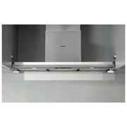 Silverline 3129 INSIDE 1 Cappa da incasso 90 cm 465 m³-h Classe C 64 dB Tiro a effetto colore Inox