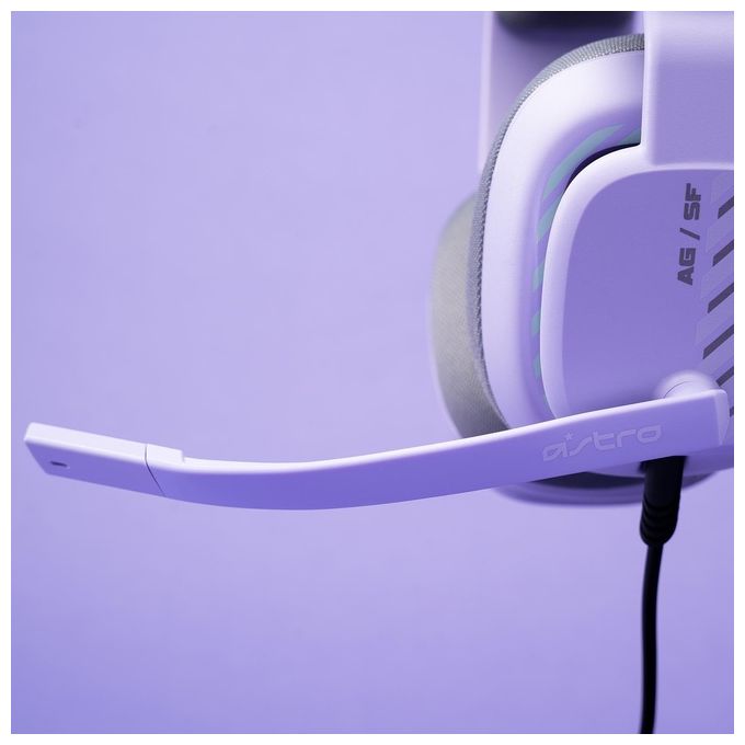 ASTRO Gaming 939-002078 A10 Headset Cuffie da Gioco Cablate con Microfono Flip-to-Mute 3.5 mm Compatibili con Xbox PlayStation PC Mac colore Lilla'