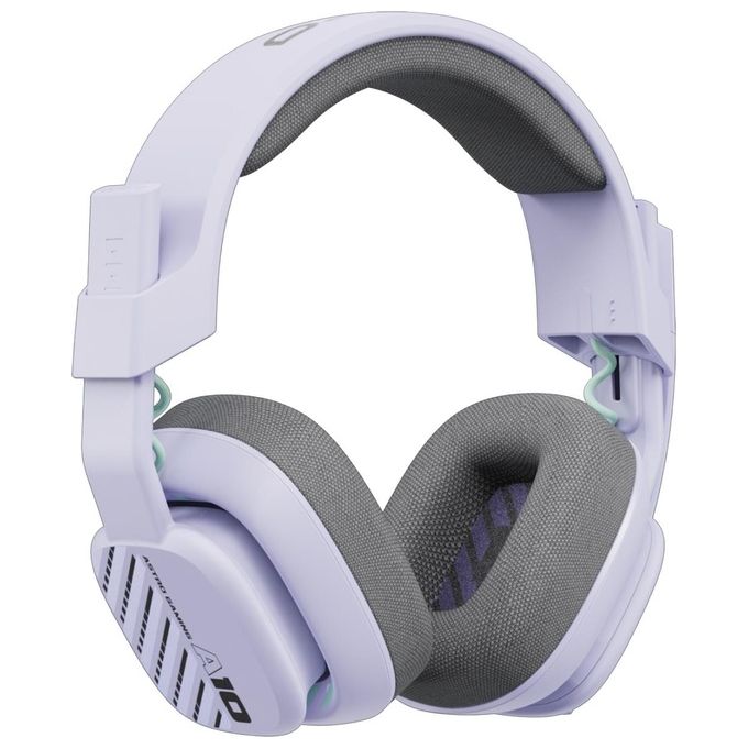 ASTRO Gaming 939-002078 A10 Headset Cuffie da Gioco Cablate con Microfono Flip-to-Mute 3.5 mm Compatibili con Xbox PlayStation PC Mac colore Lilla'