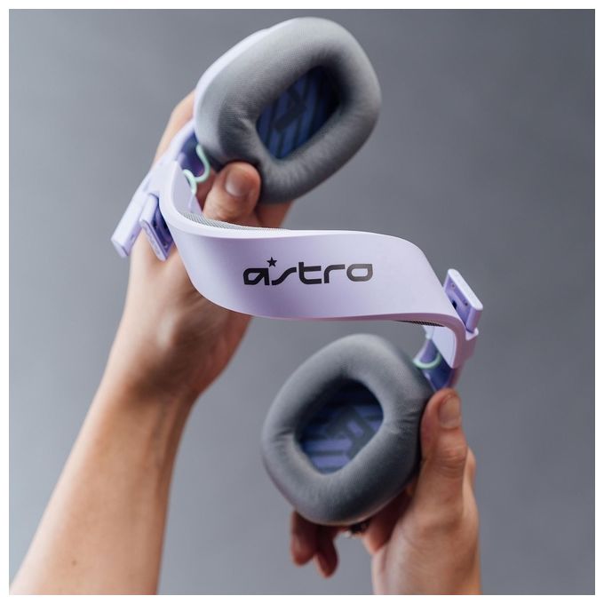 ASTRO Gaming 939-002078 A10 Headset Cuffie da Gioco Cablate con Microfono Flip-to-Mute 3.5 mm Compatibili con Xbox PlayStation PC Mac colore Lilla'