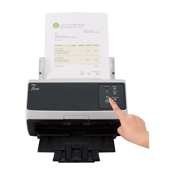 Ricoh PA03810-B101 FI-8150 Scanner Documentale ADF 100 fogli 50 ppm Duplex Risoluzione 600 x 600 DPI colore Nero Grigio