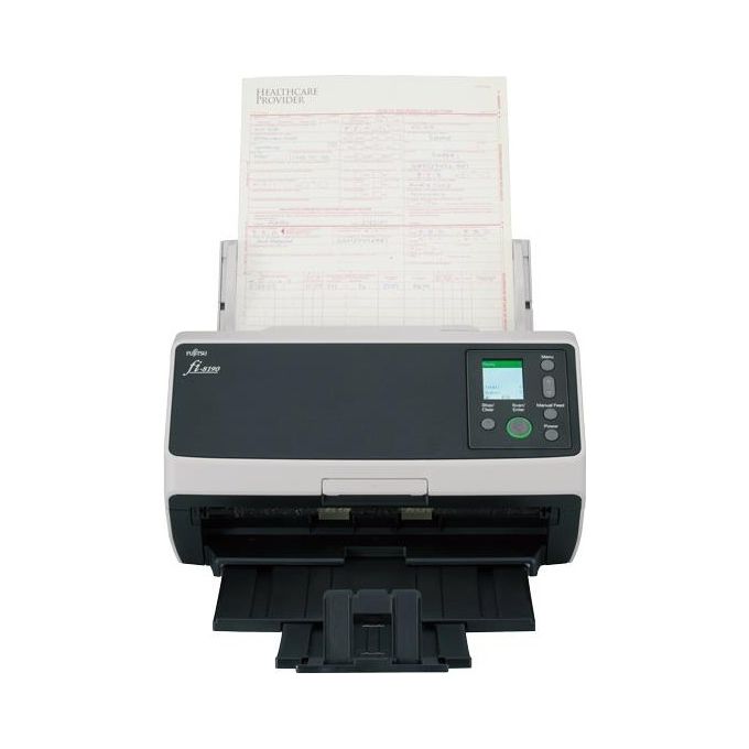 Fujitsu PA03810-B001 FI-8190 Alimentatore Automatico di Documenti (ADF) + Scansione Manuale 600 x 600 DPI Formato A4 colore Nero Grigio