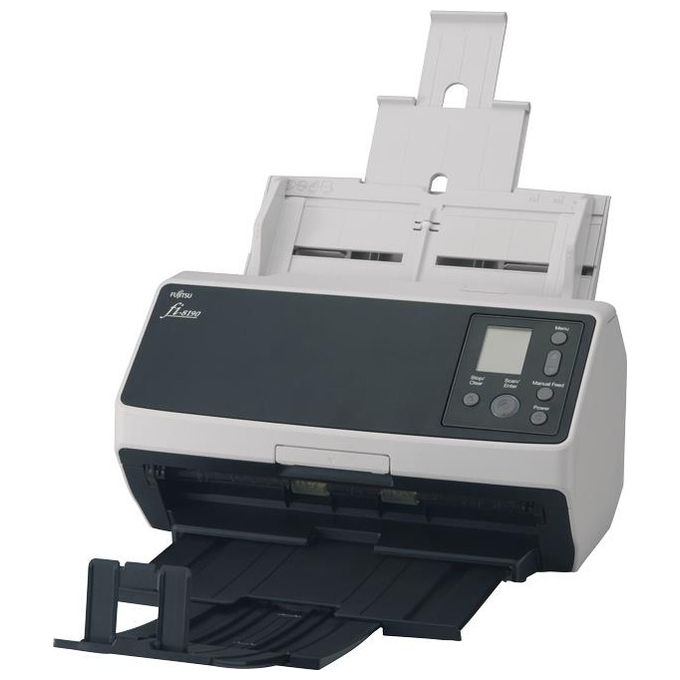 Fujitsu PA03810-B001 FI-8190 Alimentatore Automatico di Documenti (ADF) + Scansione Manuale 600 x 600 DPI Formato A4 colore Nero Grigio