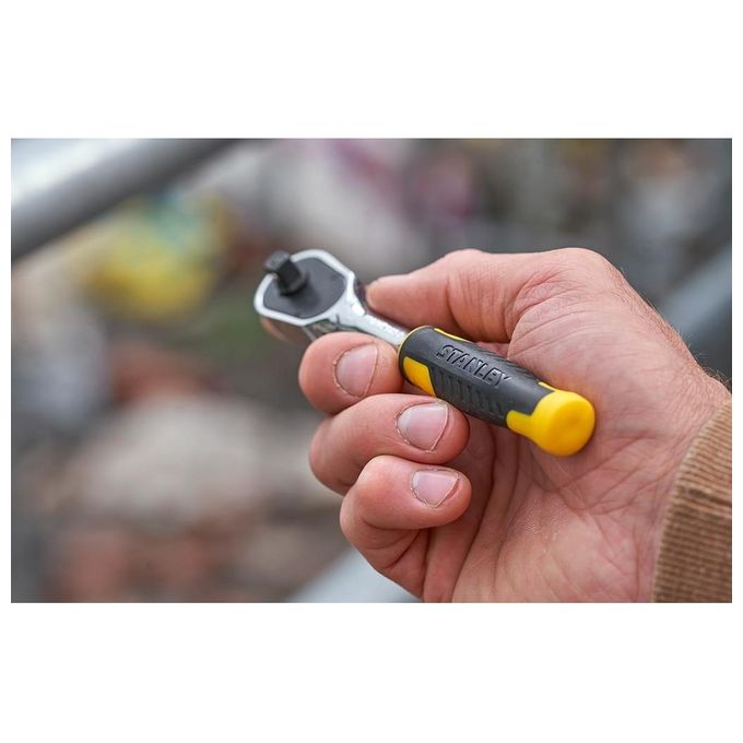 Stanley Set Chiavi a Bussola 1-4'' Compatto 37 Pezzi Nero