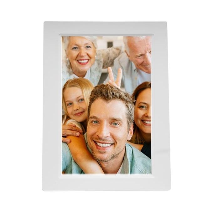 Denver 119101040280 PFF-1015W Cornice Digitale 10,1'' IPS Touch Wi-Fi 1280x800 16 GB Memoria Interna Slot microSD colore Bianco