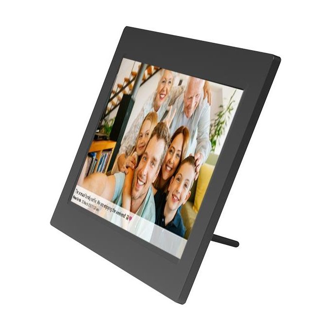 Denver PFF-1015B Cornice Digitale WiFi Schermo Touch IPS 10.1'' Risoluzione 1280x800 Memoria 16 GB Slot microSD colore Nero