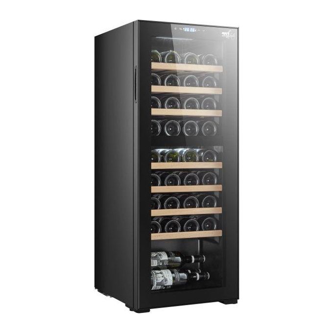 Melchioni VERMENTINO 36 C DUAL Cantinetta Vino 36 Bottiglie 2 Zone Temperatura 5-18 °C Compressore Touch 41 dB Classe G colore Nero